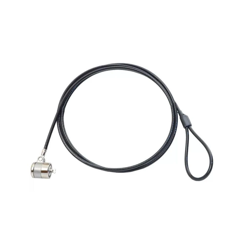 Trava C- Chave CS-30 com Segurança Kensington 1,8 Metros Preto C3tech