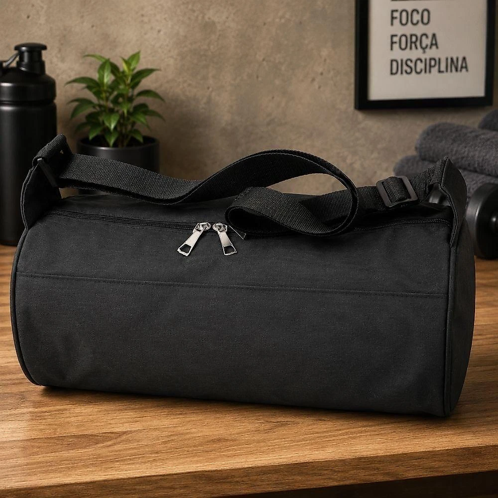 Bolsa Viagem Academia de Ombro Reforcada Ajustavel Mala Poliester Ziper Mala de Bordo Unico Yeet