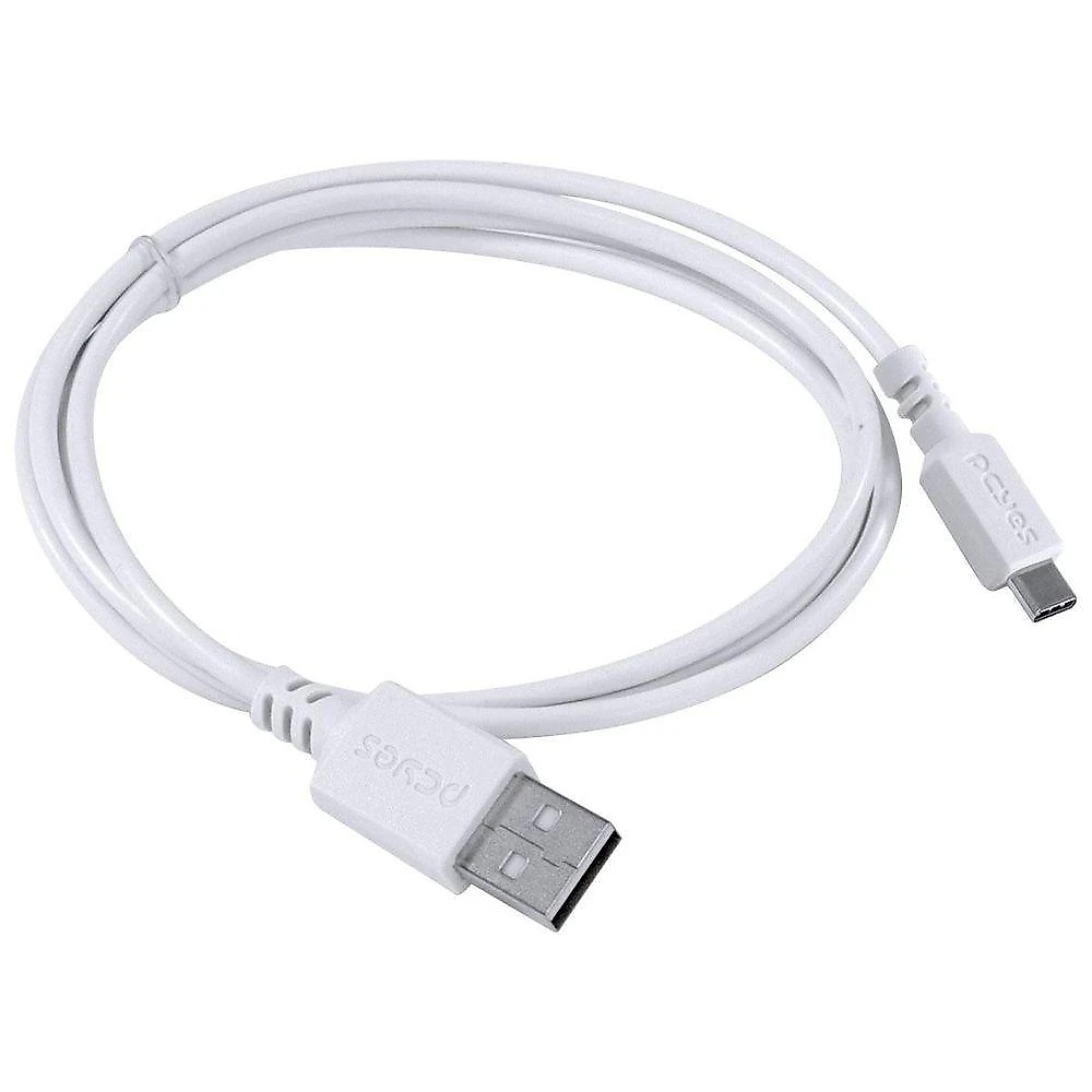 Cabo Usb A 2.0 Para Usb Tipo C 1m Branco - Puacb-01