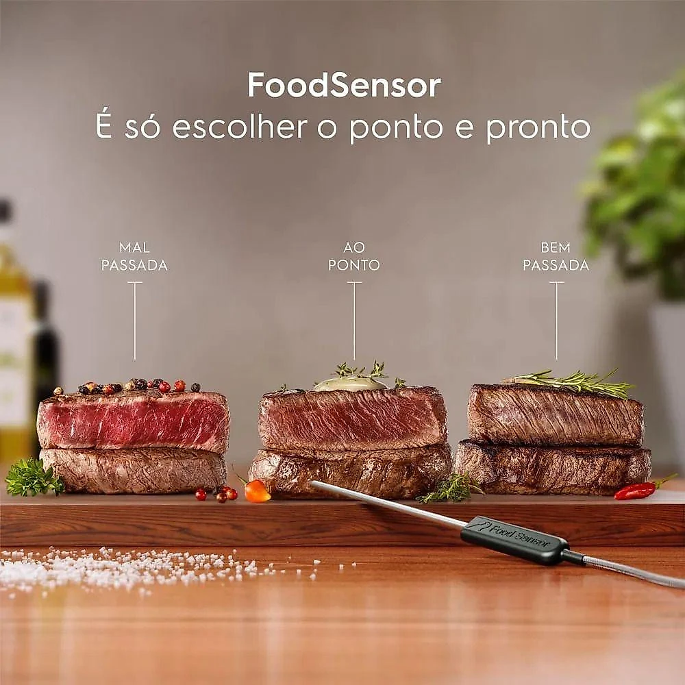 Forno De Embutir Electrolux Elétrico 80L Experience Com Foodsensor Preto OE8EF 220V