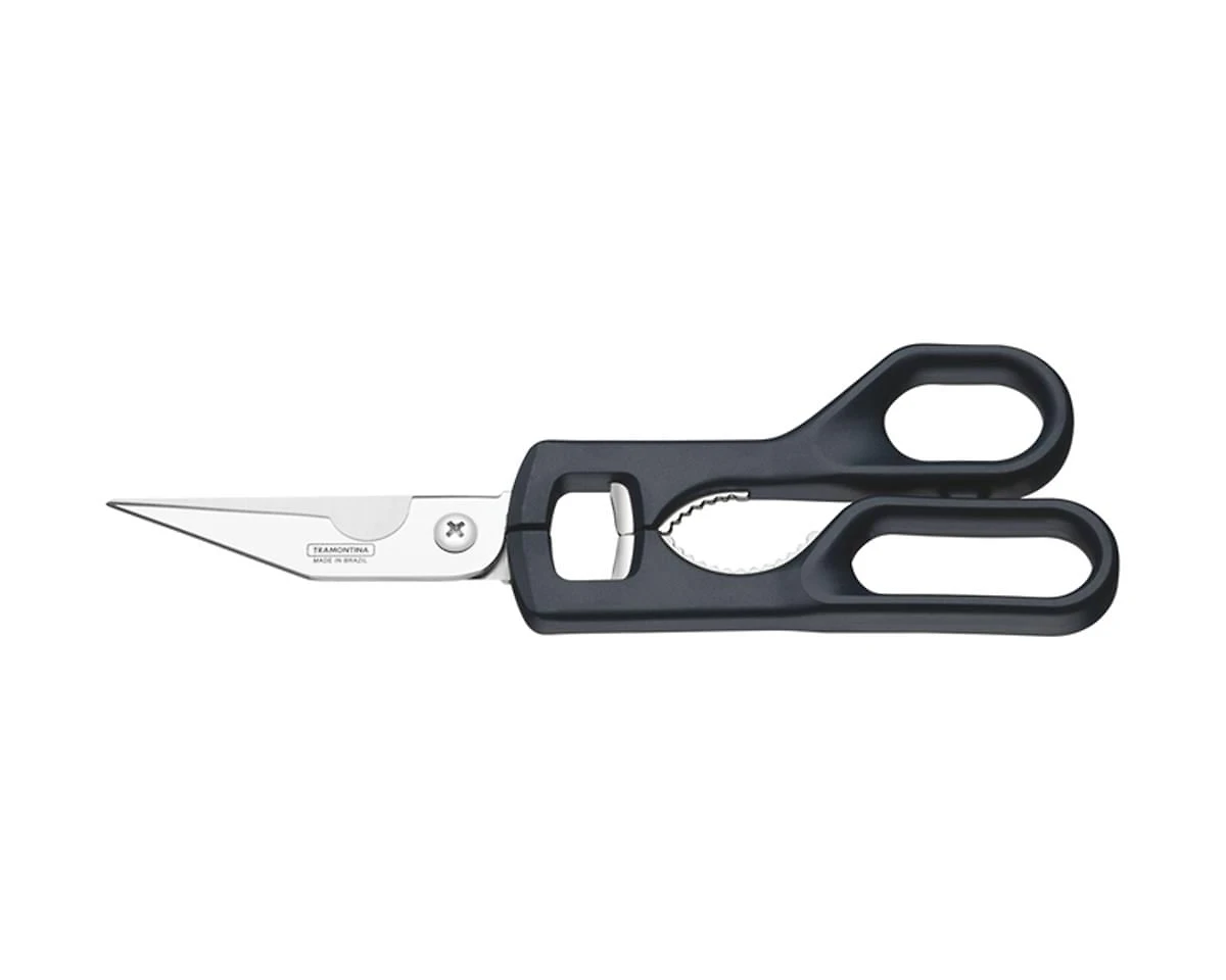 Tesoura Trinchante Tramontina Supercort com Lâmina em Aço Inox Onix 9"