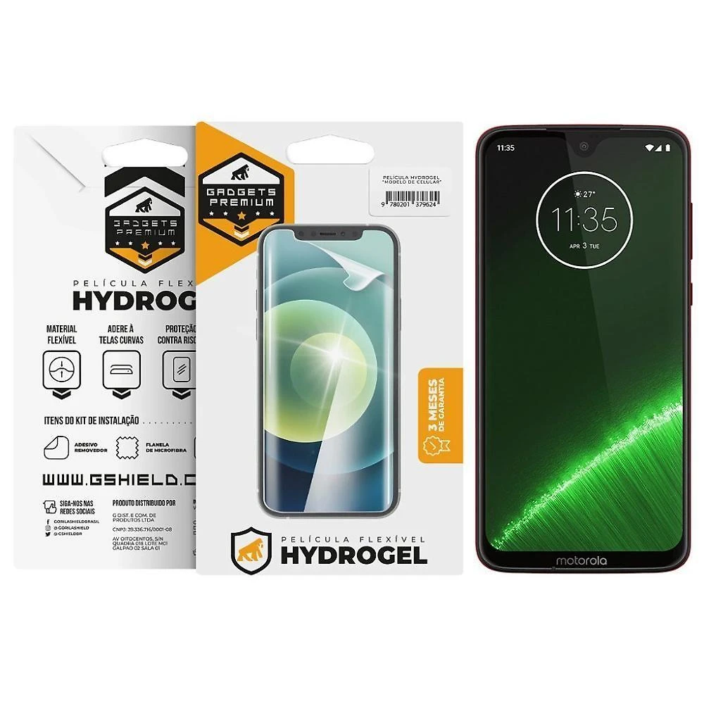 Película Para Motorola Moto G7 Plus - Hydrogel Gamer Fosca - Gshield