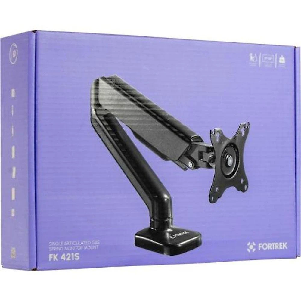 Suporte Articulado Para Monitor Com Pistão A Gás Fortrek Fk 421s 17?-32