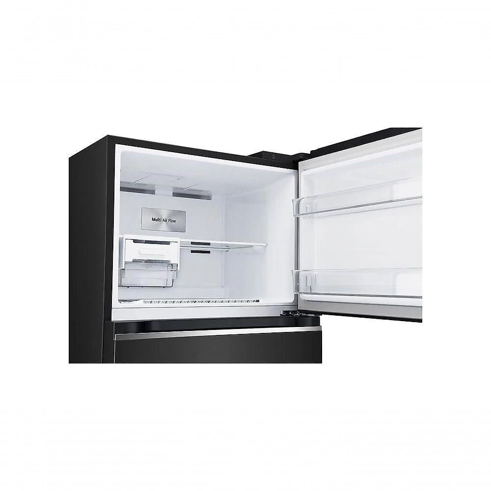 Geladeira LG Duplex Frost Free Inverter 395L Black Inox 220V