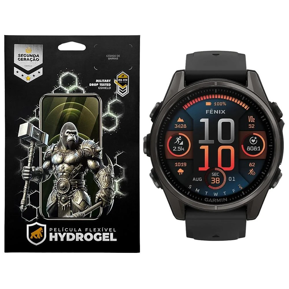 Película para Garmin Fenix 8 (43mm) - Hydrogel HD - Gshield