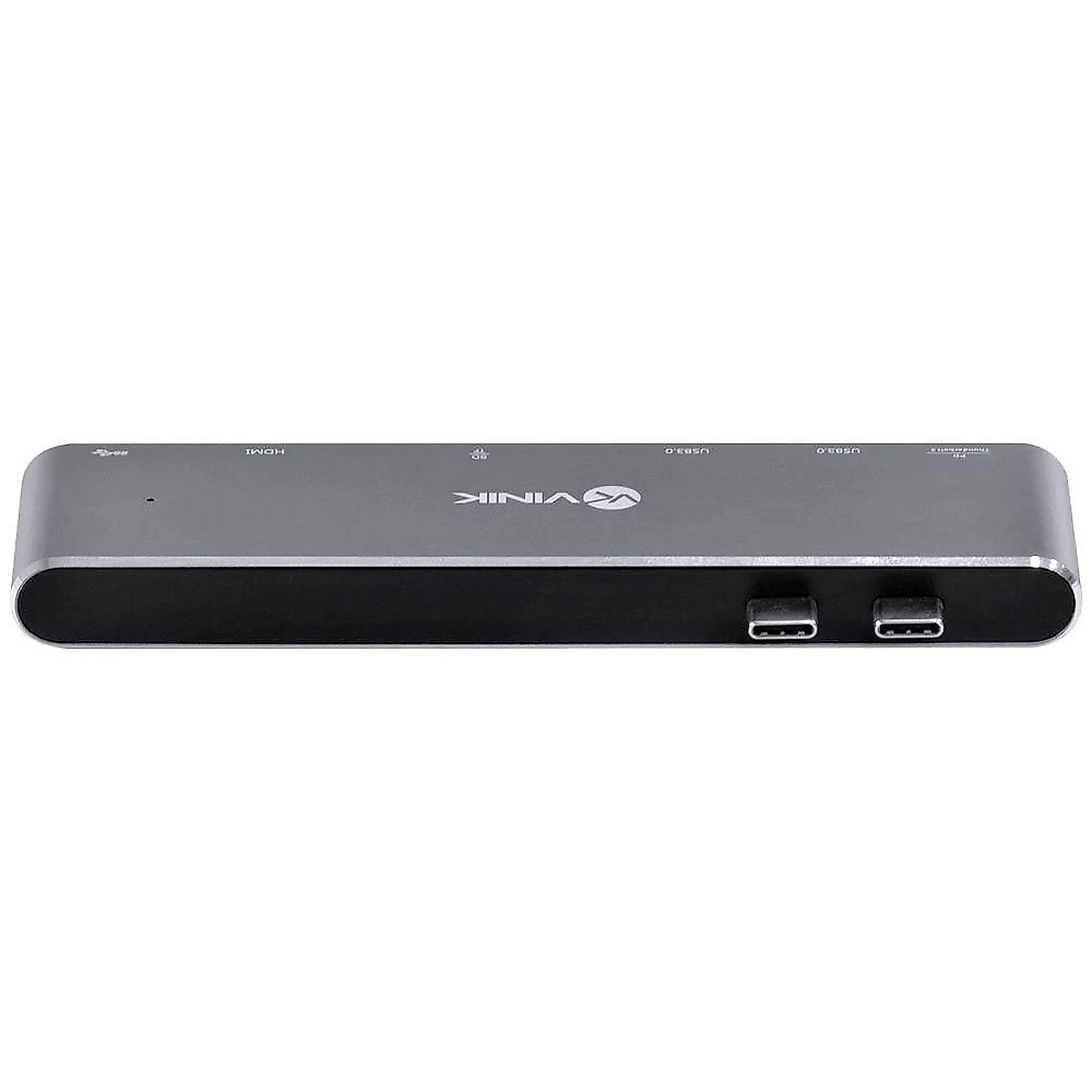 Hub Usb Tipo C 7 em 2 HC-72 com Usb 3.0 Hdmi Sd Tf Thunderbolt 3 Power Delivery 100W Vinik