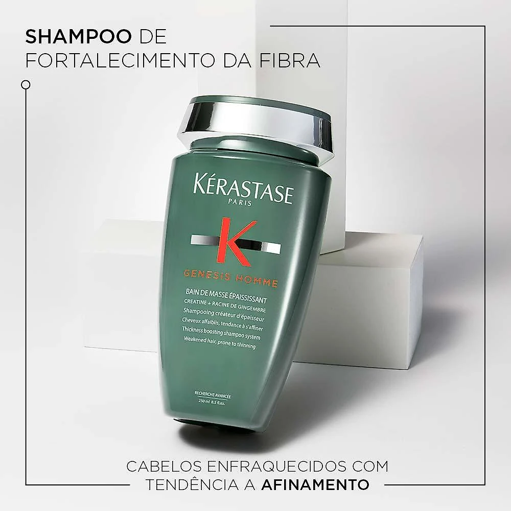 Kérastase genesis homme bain de masse Épaississant shampoo 250ml
