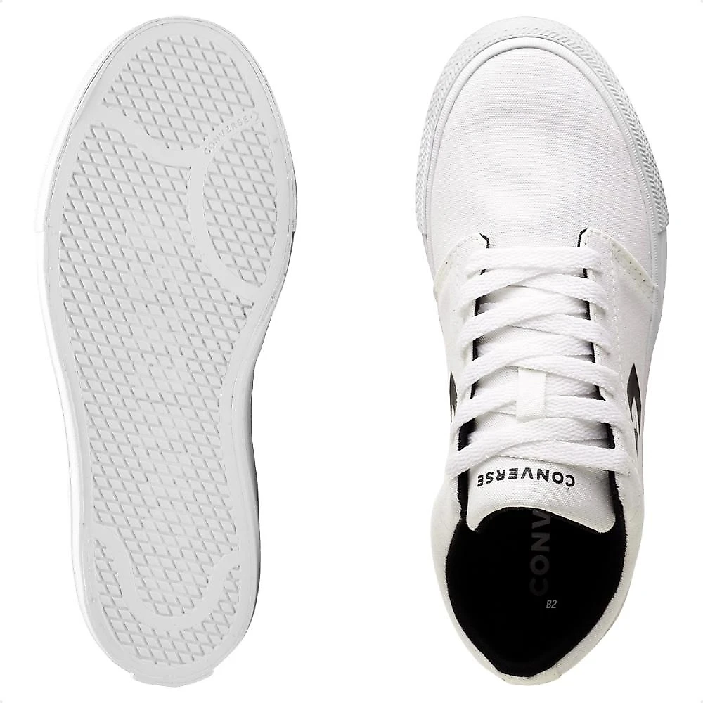 Tênis Converse All Star Day One Casual Unissex Branco / Preto - 33
