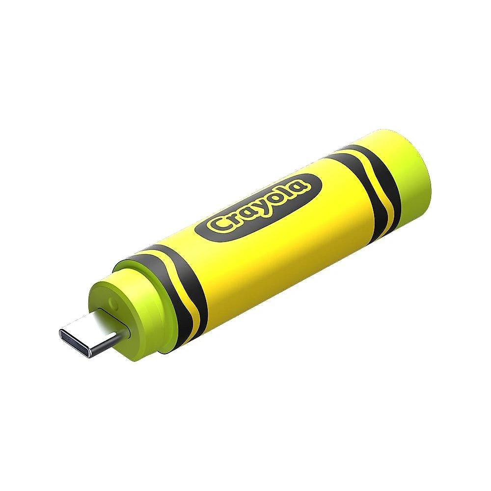 Pen Drive 256GB SanDisk Crayola USB-C Flash Drive, Electric Lime - SDCZIC-256G-G46L