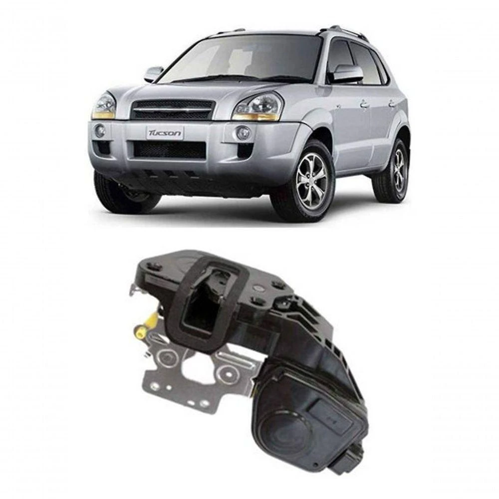 Fechadura Elétrica de Porta Dianteira Esquerda Tucson Compatível com Hyundai 2005 a 2016 Universal