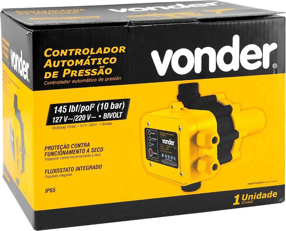Controlador automático de pressão bivolt vonder