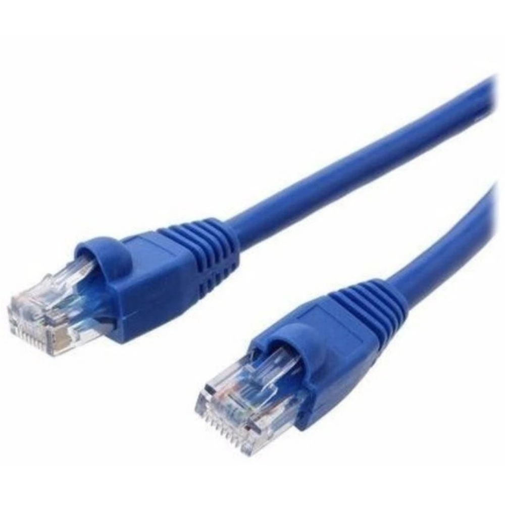 Cabo de Rede Plus Cable Pc Eth5e Patch Cord Cat5e Azul 3m