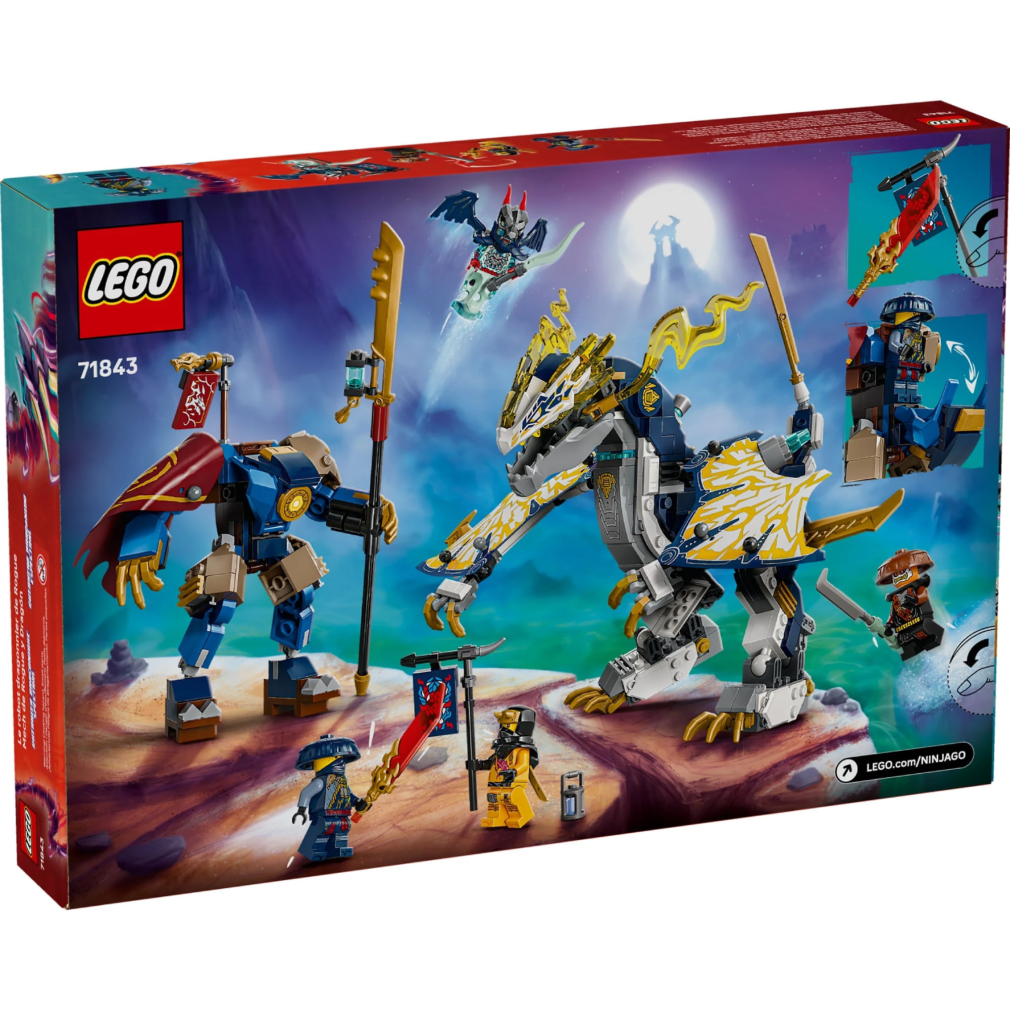 LEGO® Ninjago - Robô Cavaleiro Dragão do Rogue