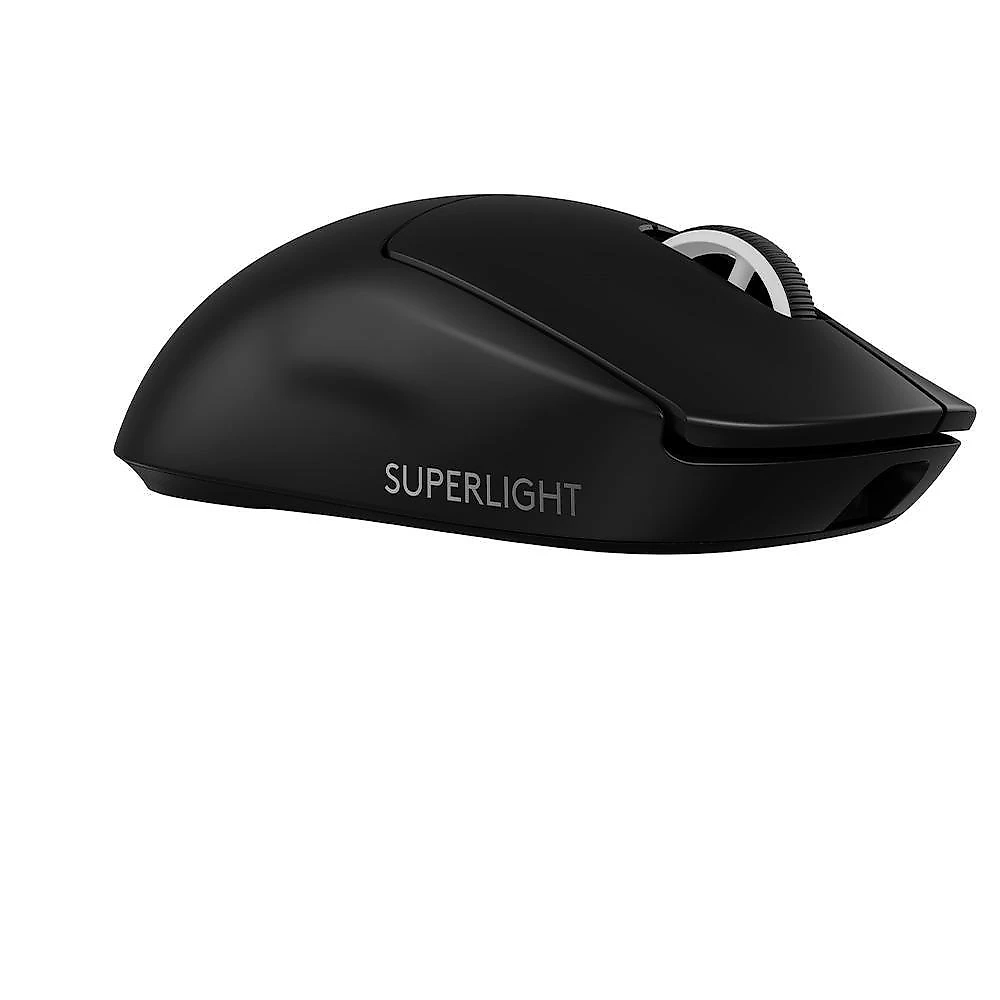 Mouse Gamer Sem Fio Logitech G Pro X Superlight 2 com Lightspeed, 32000 DPI, Sensor Hero 2, com Bateria Recarregável, Preto - 910-006629