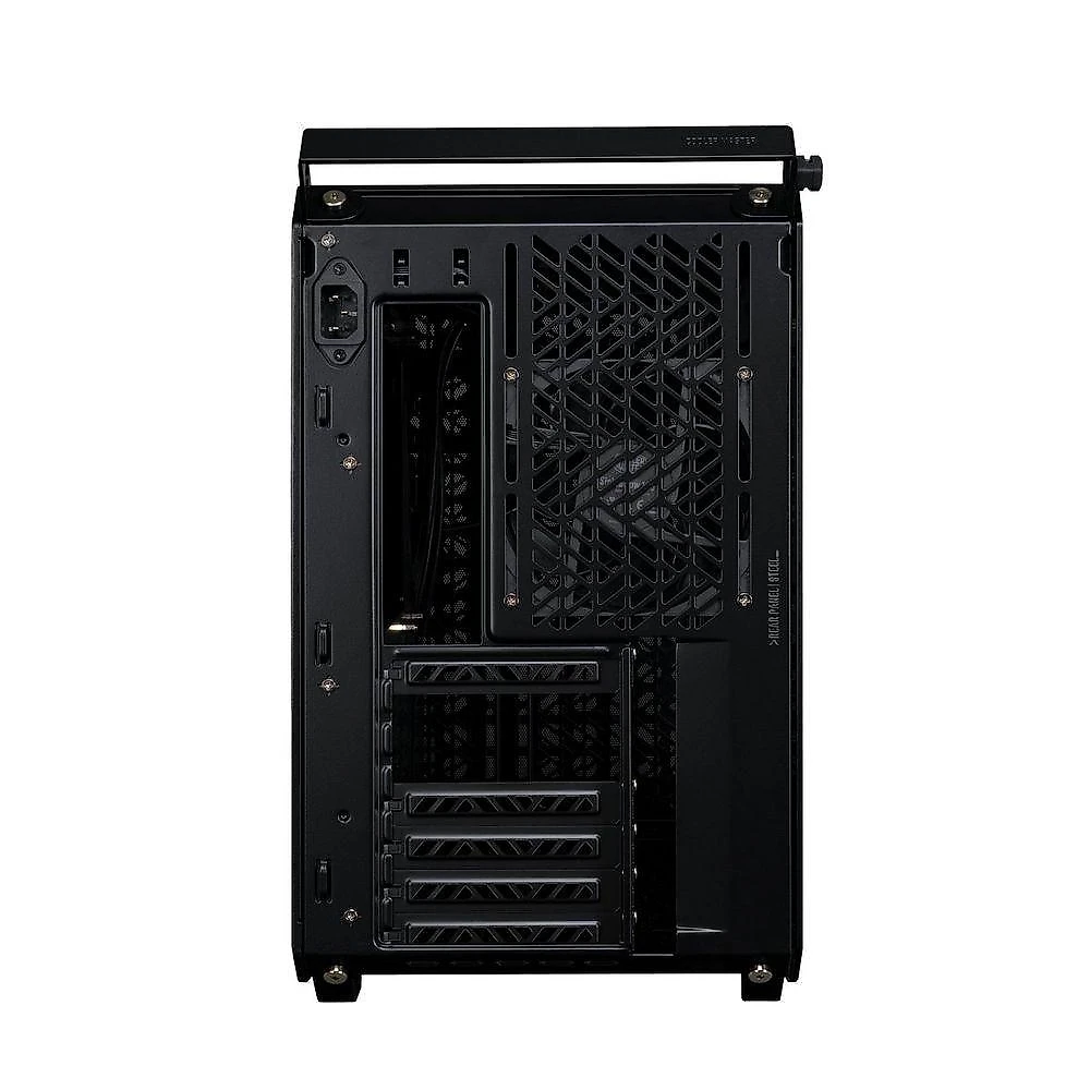 Gabinete Qube 500 Flatpack Modular EATX Aço com Montagem Preto Cooler Master