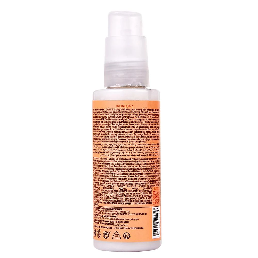 Cadiveu professional bye bye frizz leave in 120ml