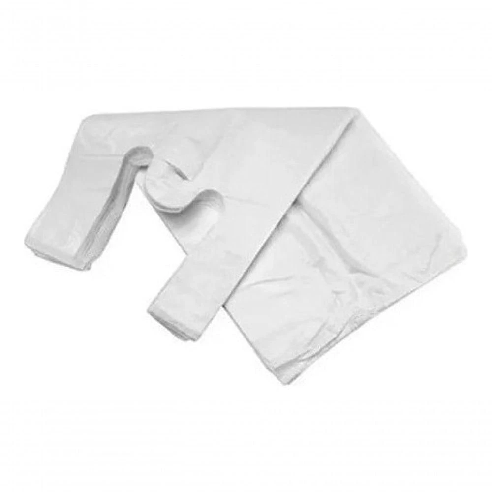 Sacola Plástica Reciclada Kit 30x40 a 90x100 1 kg Ecológica Resistente Creme Higipack