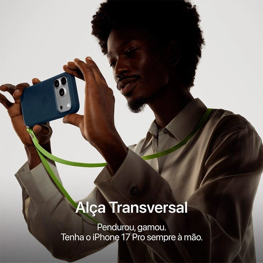 Miniatura iPhone 17 Pro Max Apple 256GB, Câmera Tripla Fusion de 48MP, Tela 6.9" Super Retina XDR, Azul-intenso