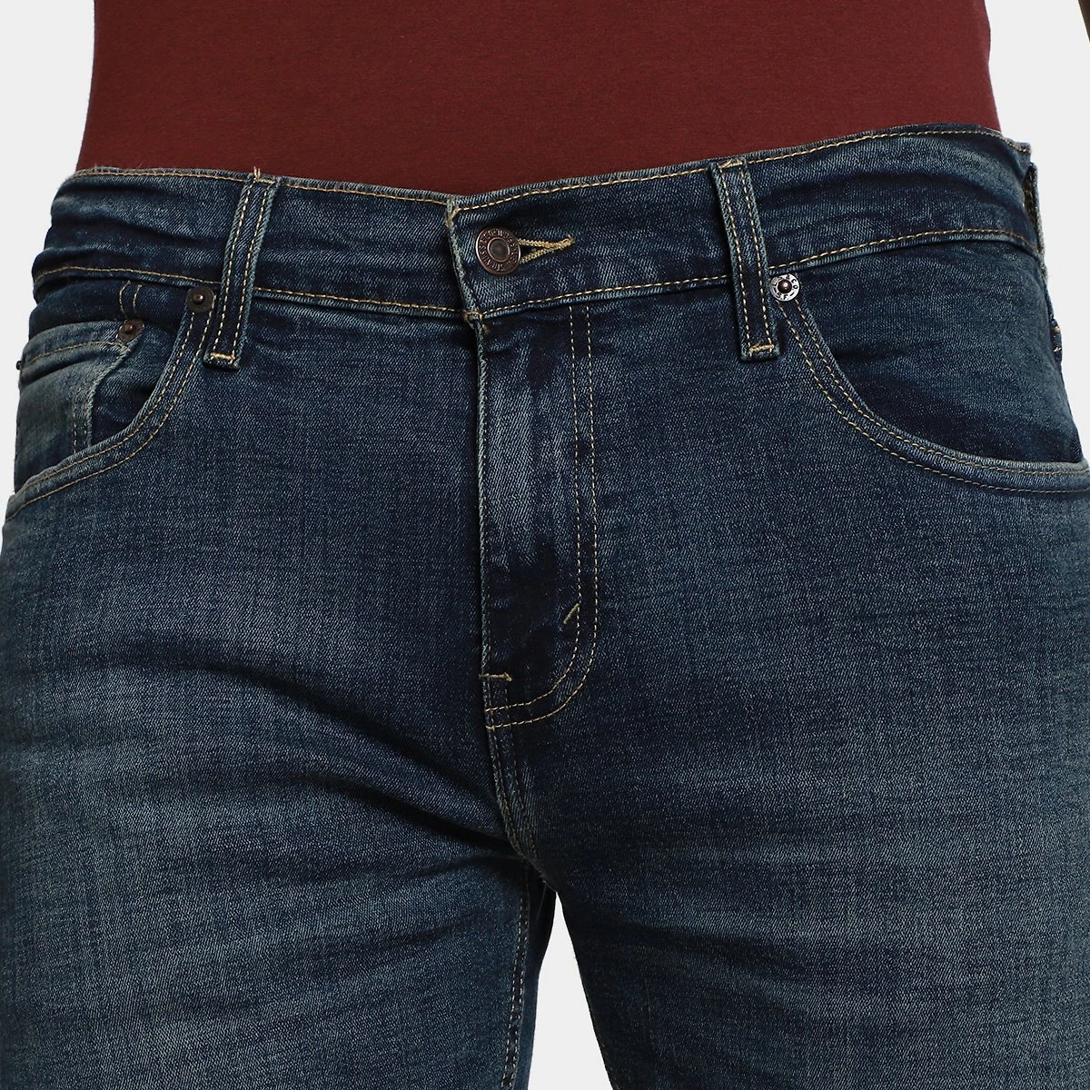 Miniatura Calça Jeans Levi´s Slim Taper Masculina Amarelo - 36