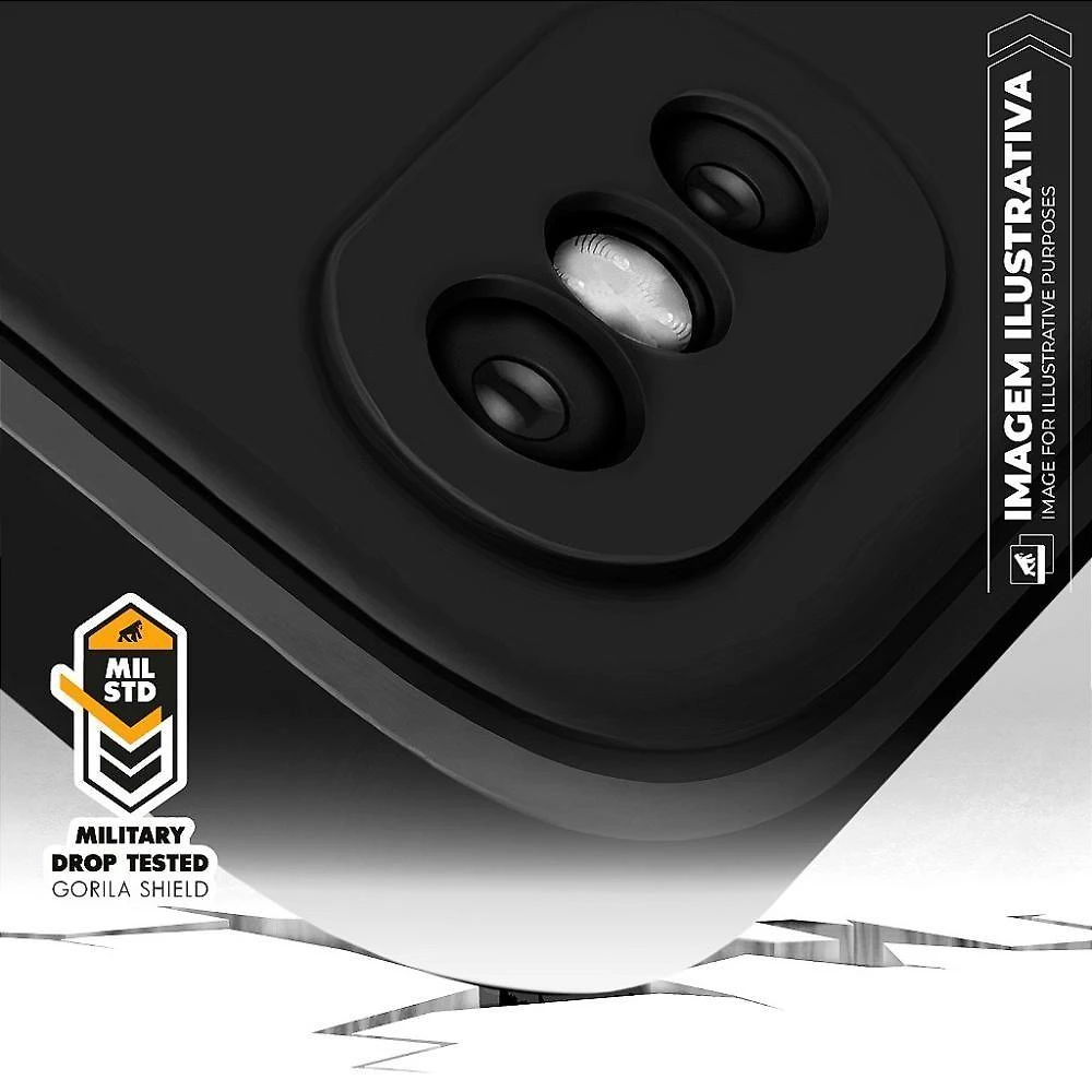 Miniatura Capa Para Motorola Moto G35 - Silicon Veloz - Gshield