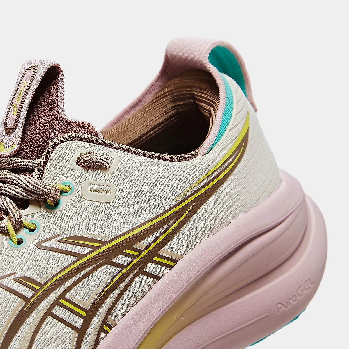 Tênis Asics Gel-Nimbus 28 TR Feminino Marrom+Cinza - 34