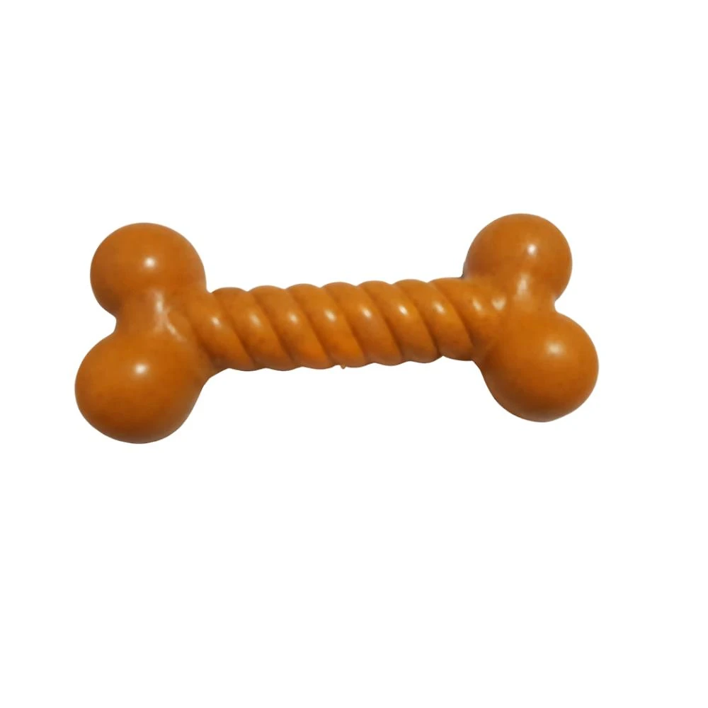 Mordedor Kroco Osso Torcido Wood Aromatizado Carne para Cães - Tam. Único
