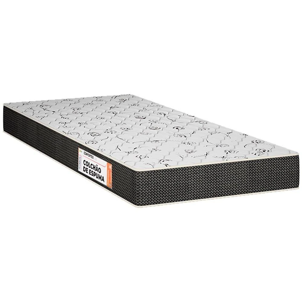 Colchão Solteiro Espuma D45 Confortex (78x188x16) - Plumatex