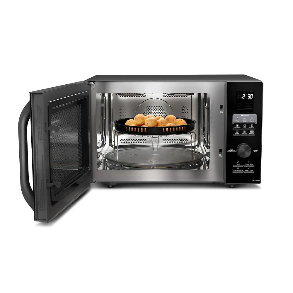 Miniatura Microondas Air Fryer Panasonic 30l Preto  NN-CD89NBRUN 127