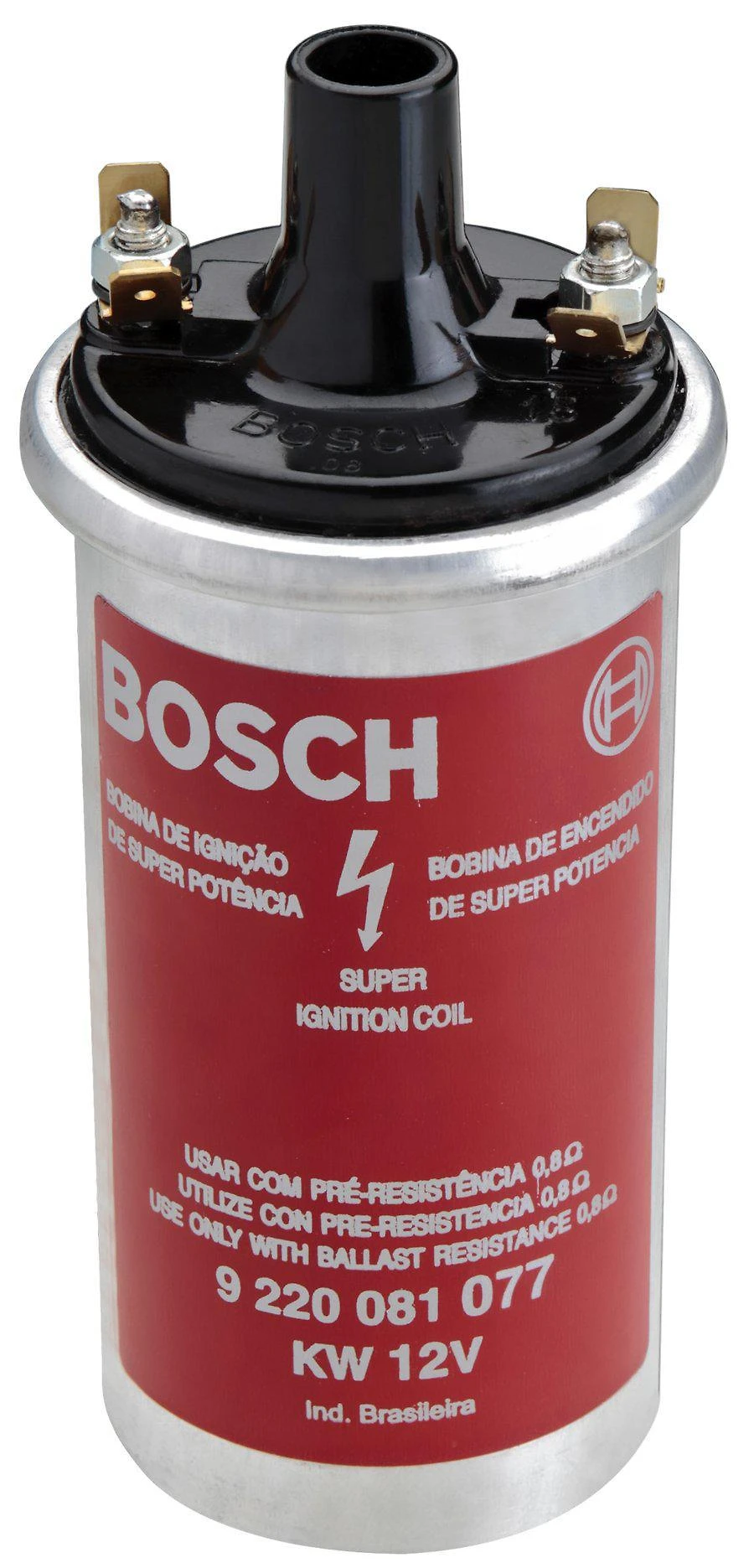 Miniatura Bobina Ignição Gol Quadrado Bosch Com Pino