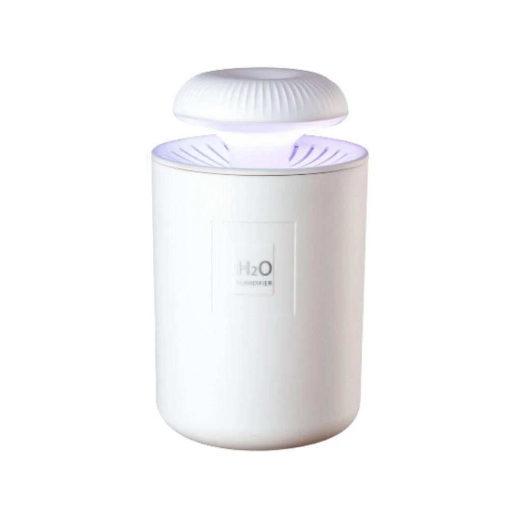 Umidificador Aromatizador Portatil Usb Com Luz De Led Branco