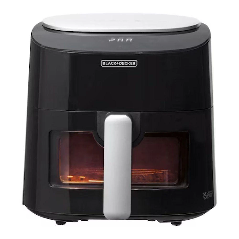 Fritadeira sem Óleo Black + Decker AFMDV360-BR 4,5L 1500W Digital Preto 220V