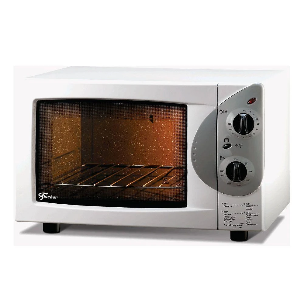 Forno Elétrico De Bancada Grill 44l Fischer Branco 110v