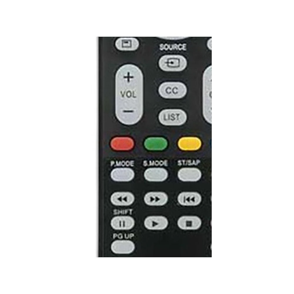 Controle Remoto Grupo MXT 01157 CCE RC-512 Stile L2401 D3201