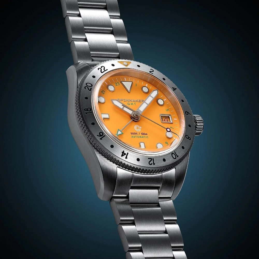 Relógio Spinnaker Croft GMT Automatic Solar Burst SP-5157-22
