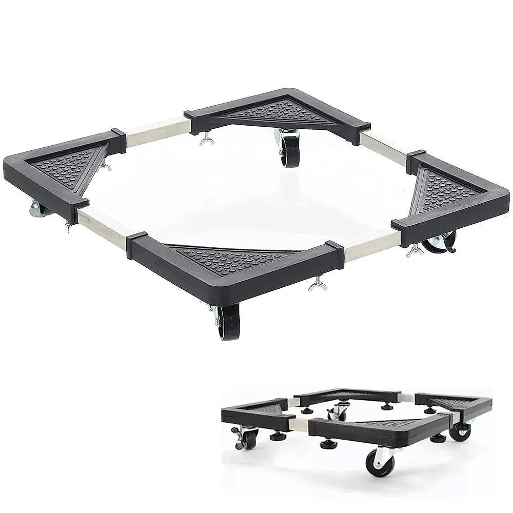 Suporte com Rodinhas Ajustável Kit 6 Unidades Leva Pro Pet SU-RODA para Eletrodoméstico 140KG Bivolt