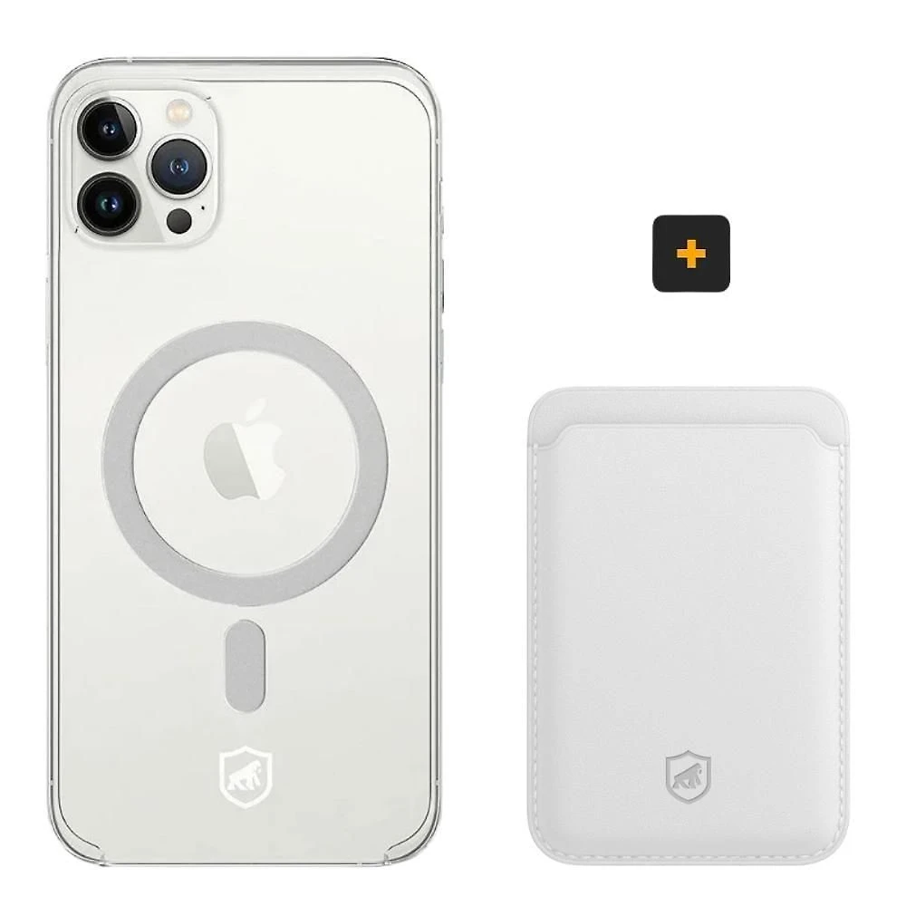 Kit Magsafe - Capa Case Capinha E Carteira Para Iphone 13 Pro Max - Gshield