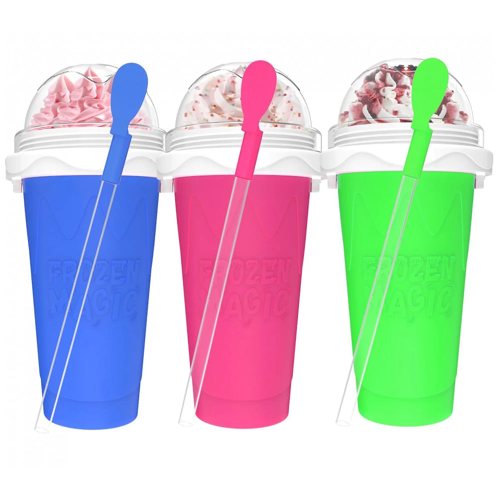 Jairuty Copo Mágico para Slushie 350ml - Fazer Milk Shake e Sorvete Caseiro Rápido - Presente Ideal para Crianças e Família