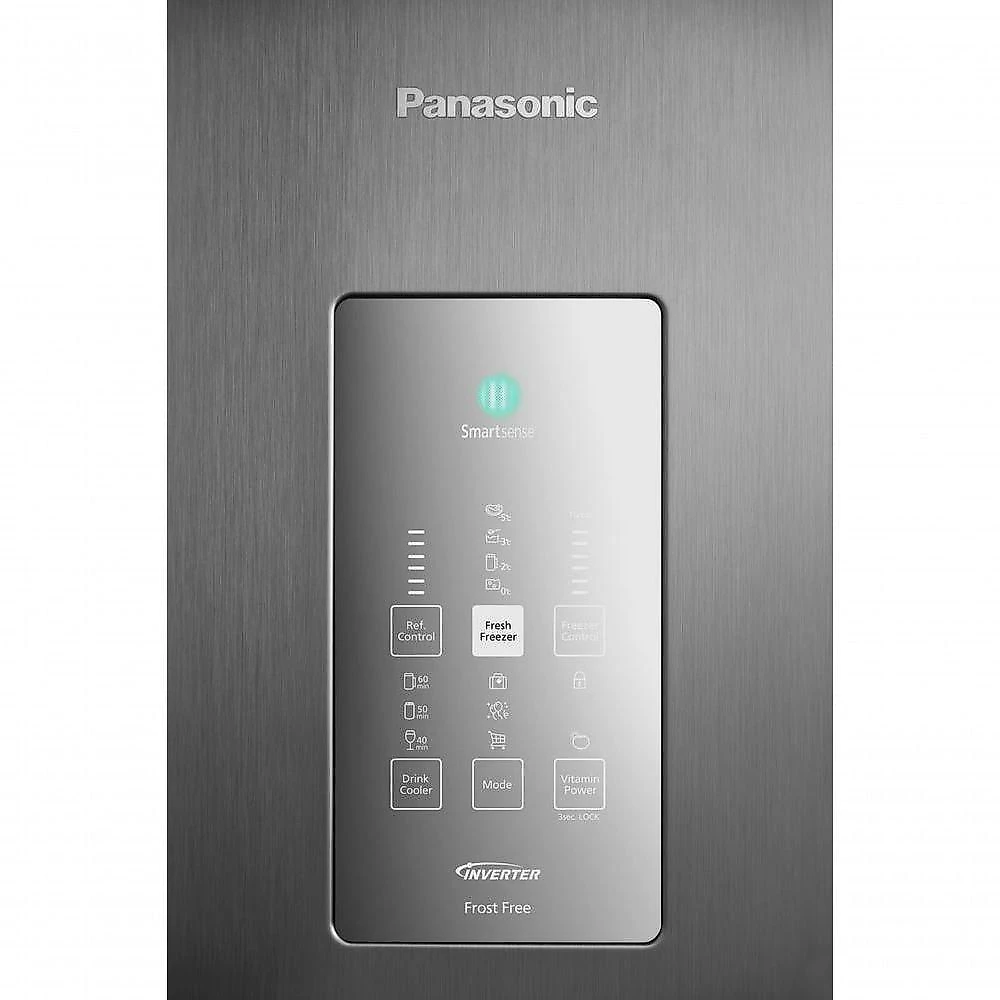 Geladeira Intuitive+ Panasonic BB71 Frost Free Inverter 511L Aço Escovado NR-BB71PV7X NR-BB71PV7XB 220V