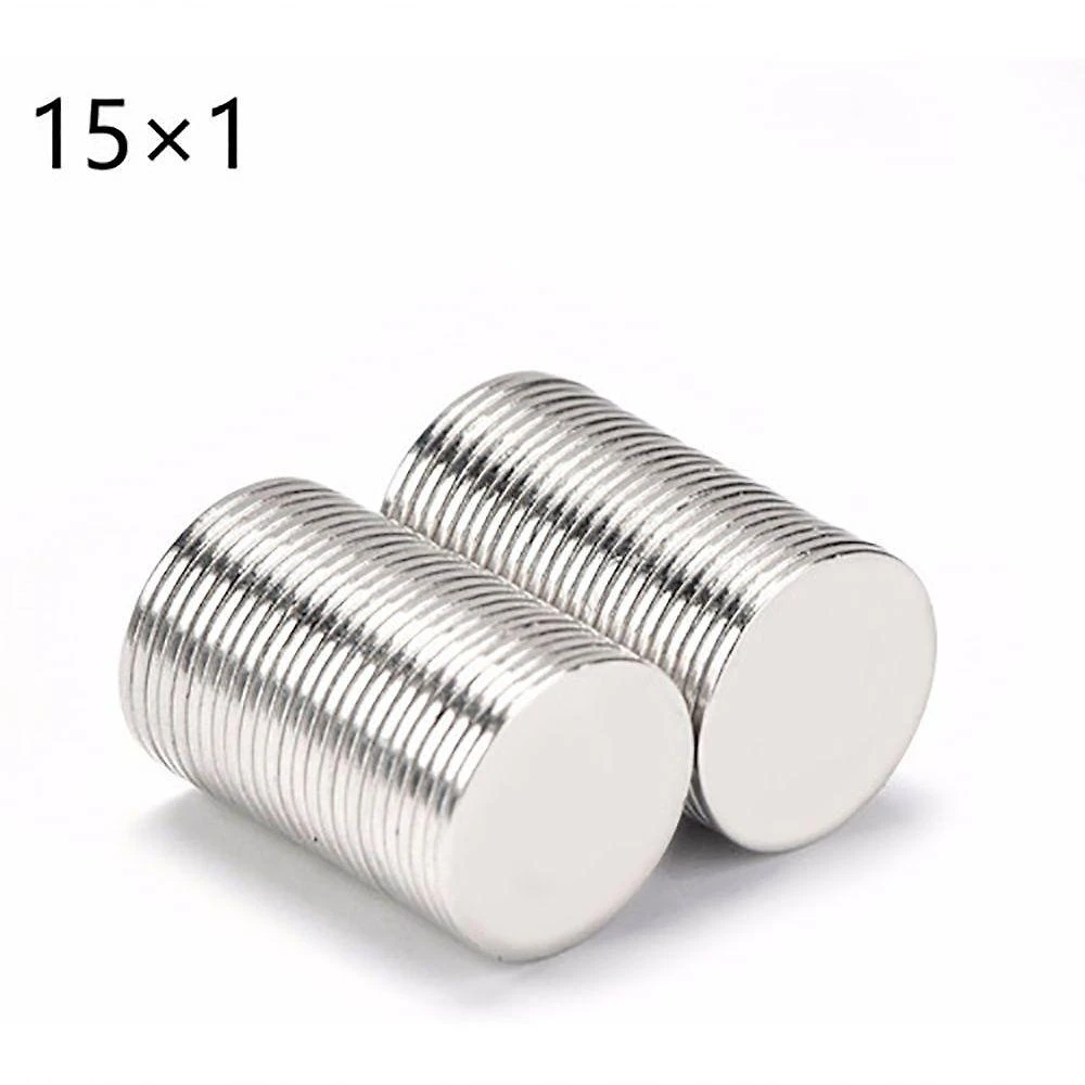 10 Imãs Neodímio - Vários Tamanhos Tamanho 15x1