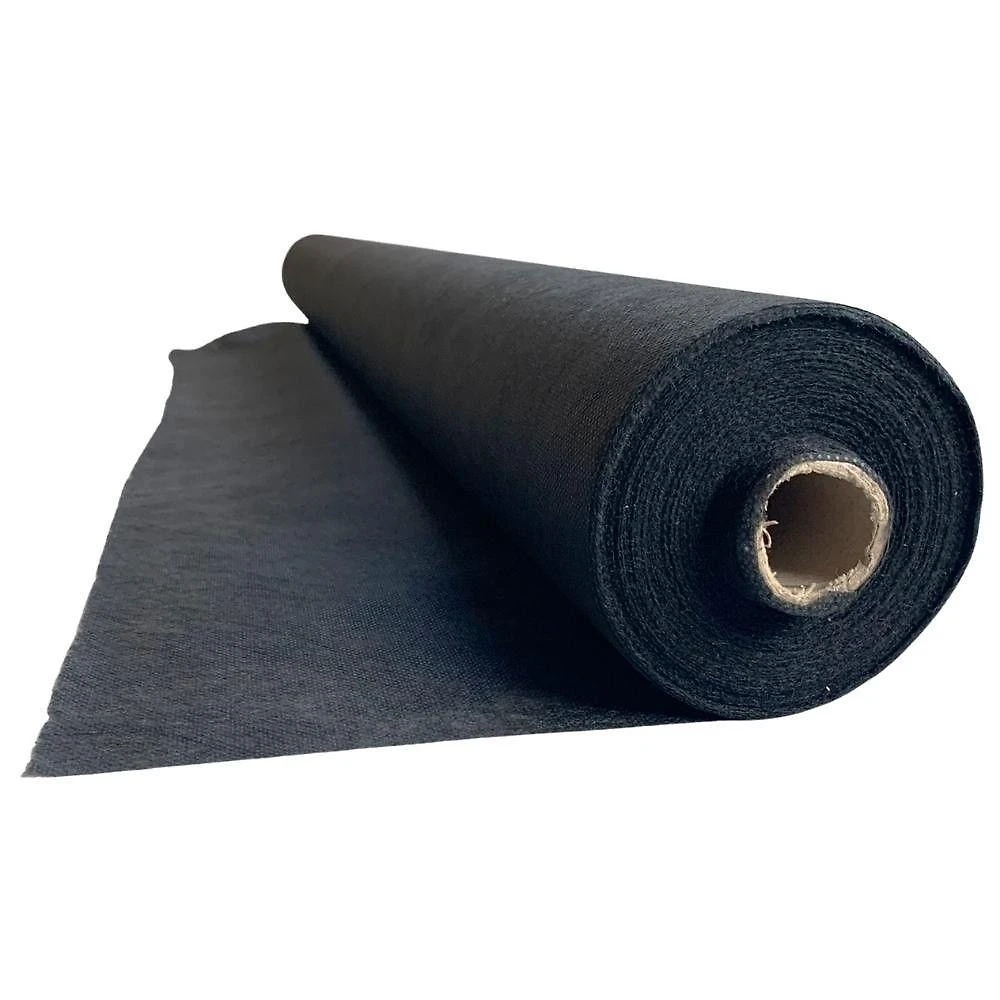 Rolo de Tnt Malibu 100% Polipropileno 40g 1 e 40m X 25m Preto para Artesanato OEM