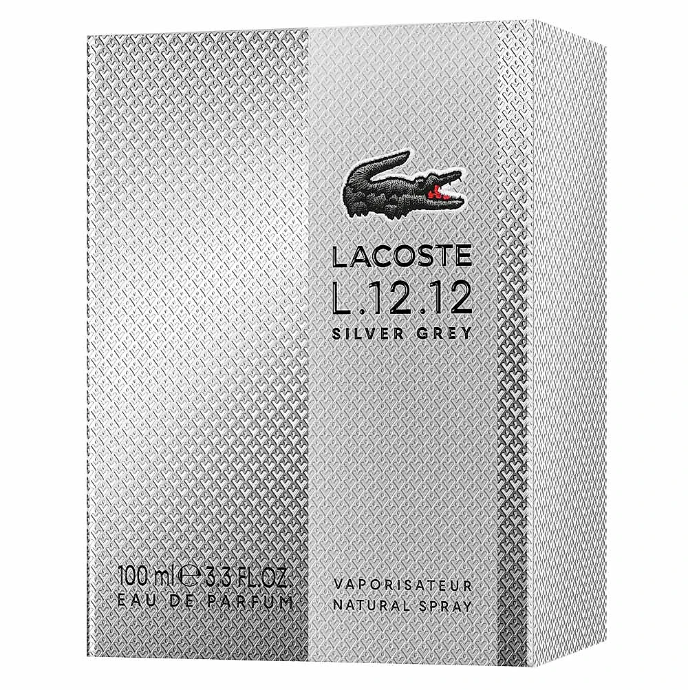 Perfume L1212 Silver Grey Lacoste Masculino Eau de Parfum 100ml
