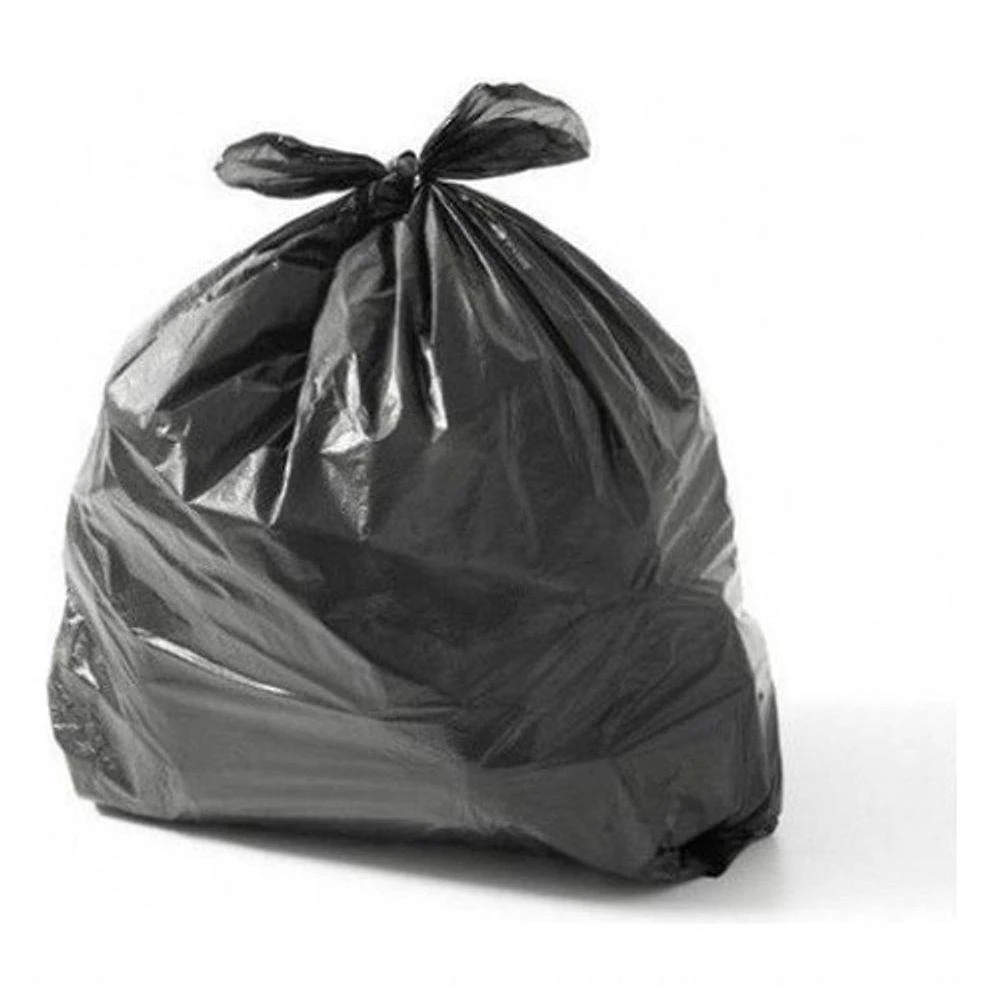 Saco de Lixo Reforçado Preto 20 Litros 5KG para Descarte de Resíduos Higipack