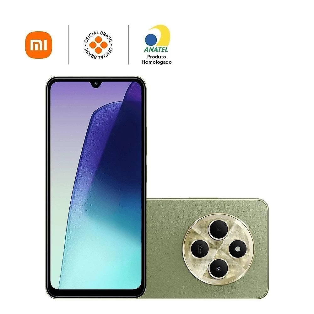 Smartphone Xiaomi Redmi 14C 4+4GB RAM + 256GB, Verde
