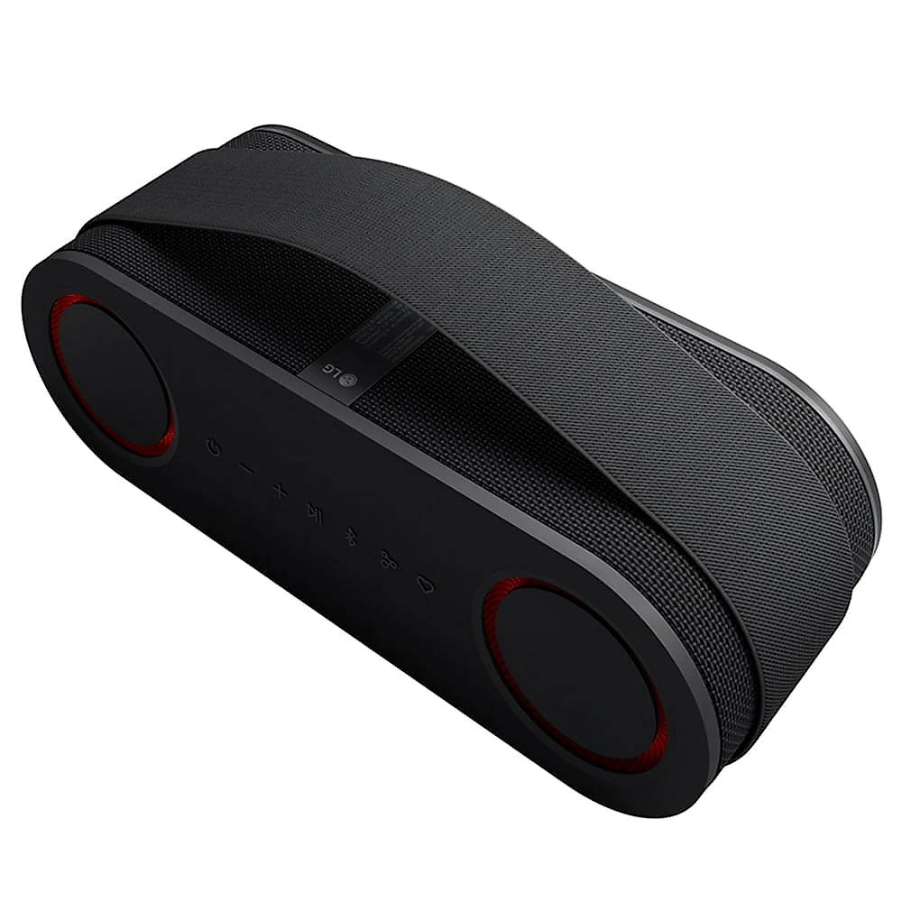 Caixa de Som LG XBOOM Bounce, IP67, Até 30h de Reprodução, Bluetooth 5.3, Luzes Multicolor e Resistência Militar Bivolt