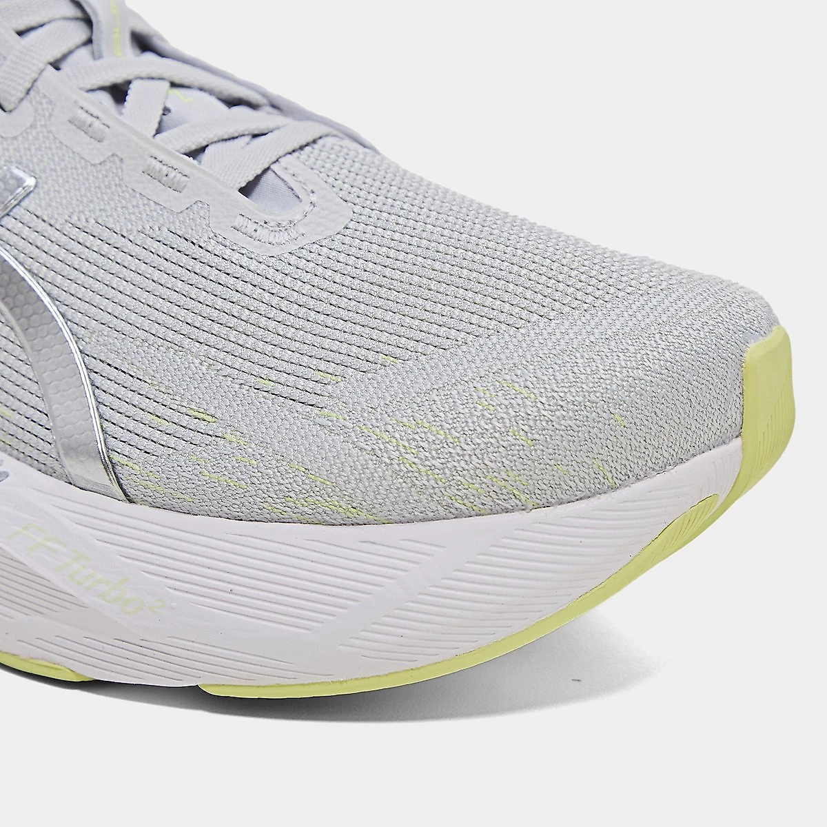 Tênis Asics Novablast 6 Platinum Feminino Prata+Verde - 34