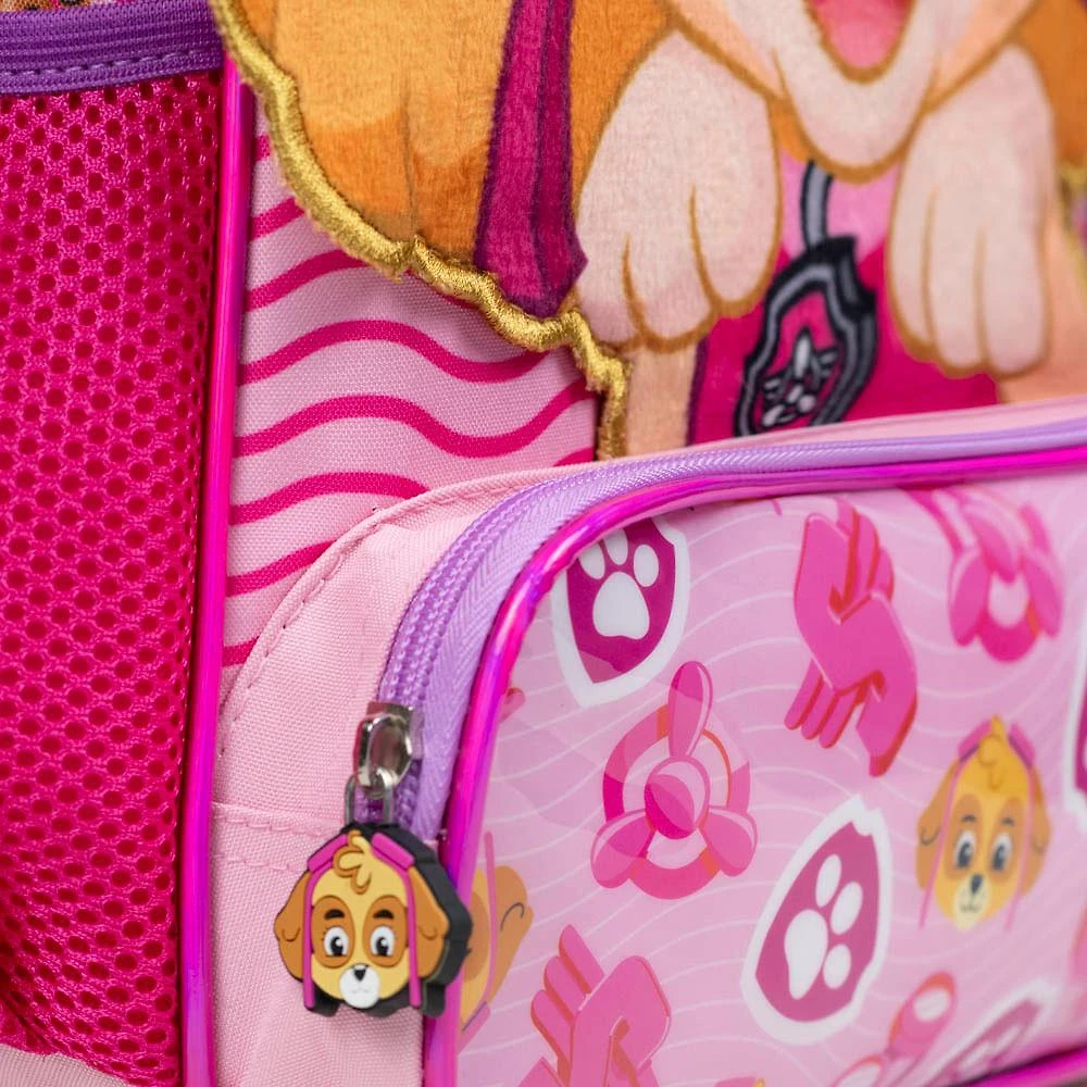 Mochila Escolar Feminina Patrulha Canina Skye Baby Rosa Rosa