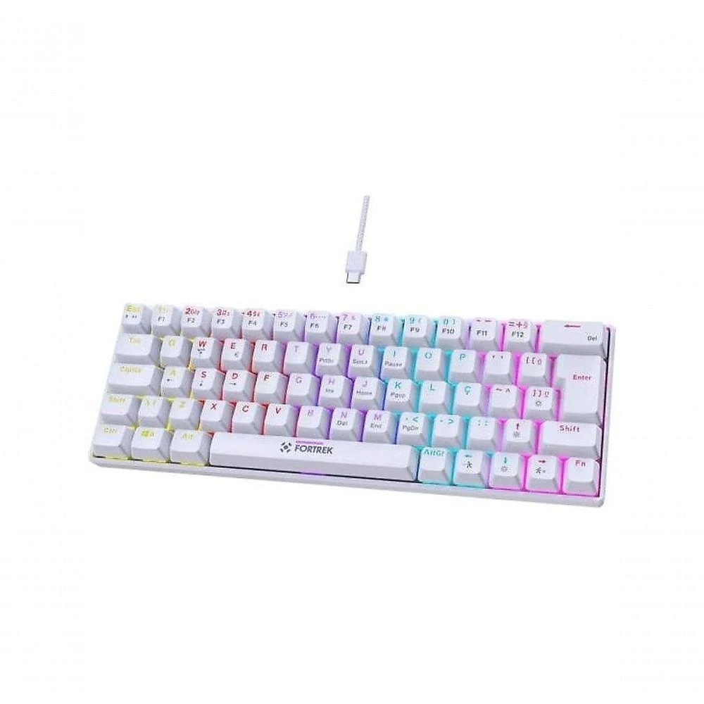 Teclado Gamer Mecânico Fortrek Gravity 65 Compact Switch Outemu Red