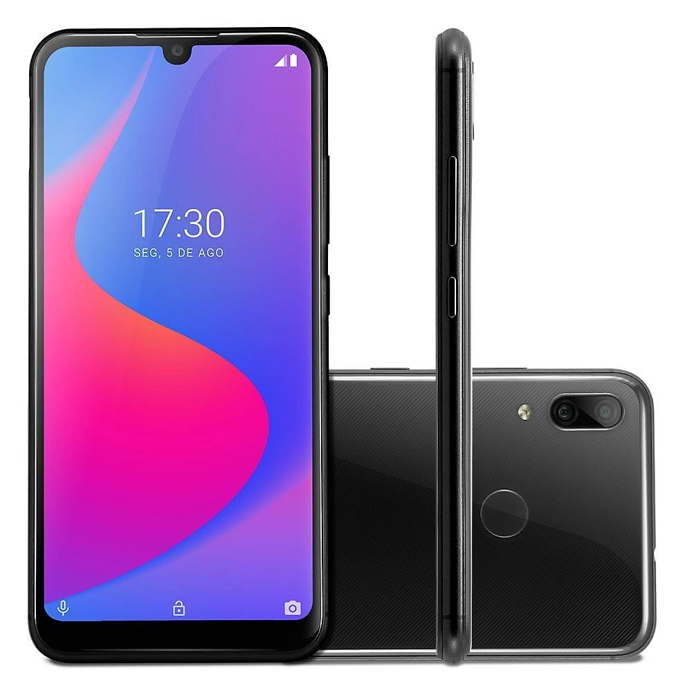 Smartphone multilaser g pro 32gb 4g 2gb ram tela 6,1 pol ips câm, dupla 13mp+2mp preto - p9097out [reembalado]