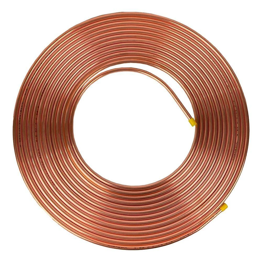 Miniatura Kit Cano De Cobre 3-8 Gás De Cozinha 10m + Bico Para Mangueira 1 Unidade