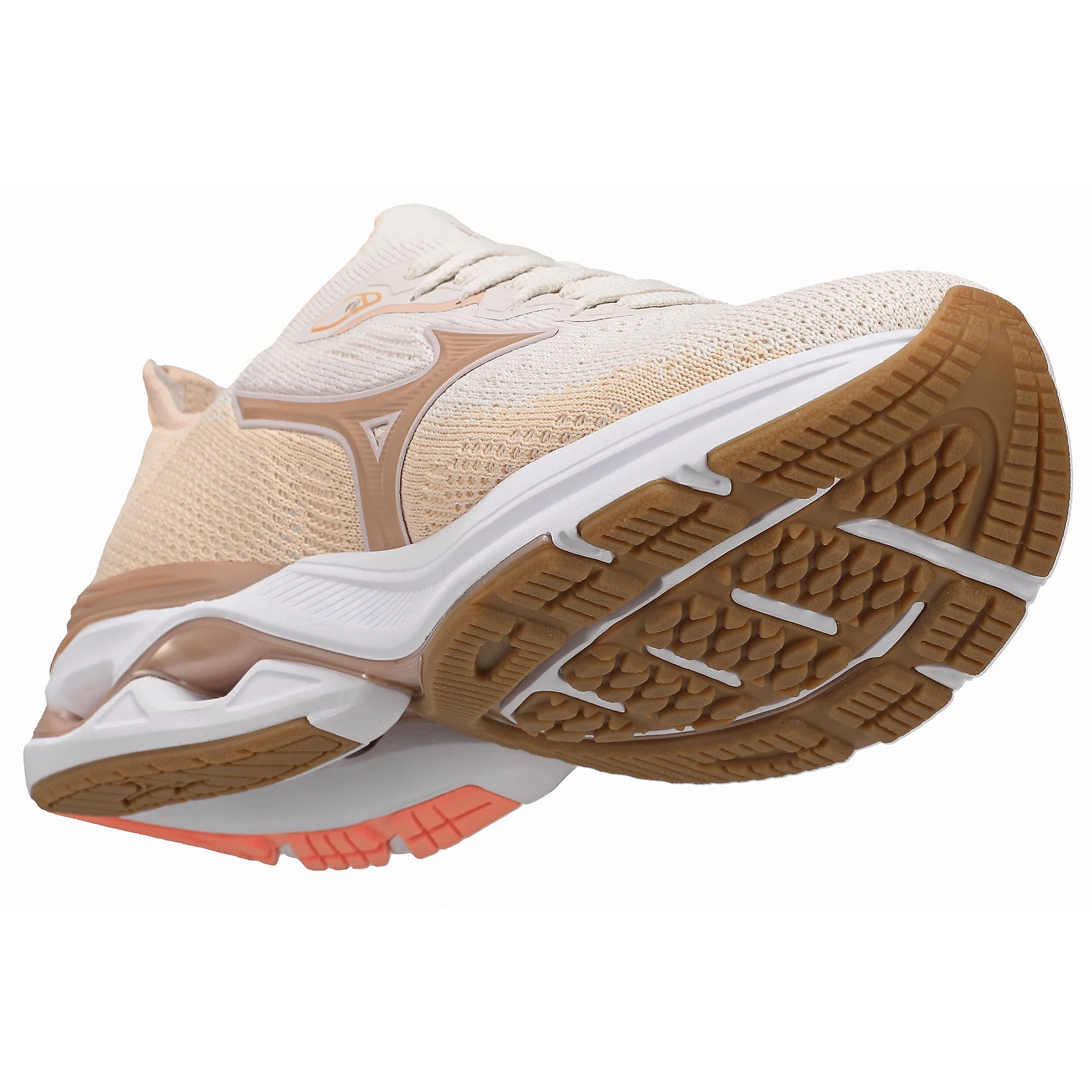 Tênis de Corrida Mizuno Wave Mirai 8 Feminino 34 Laranja